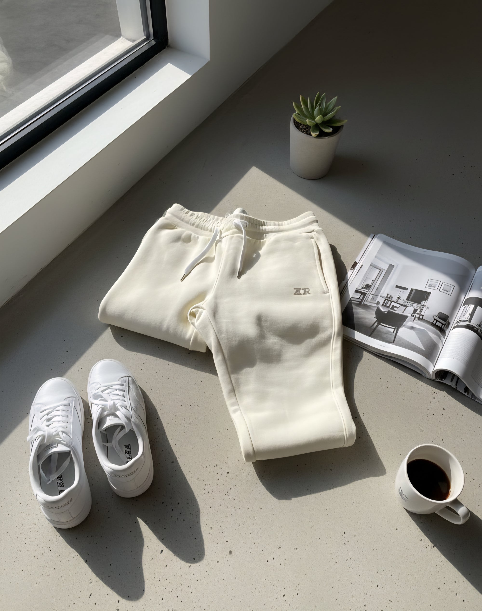 ZOR Signature Heavyweight Joggers - Cream