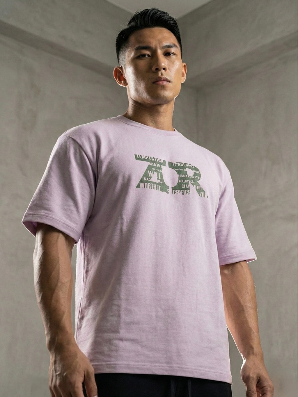 ZOR Lavender Oversized Training T-Shirt (Unisex)
