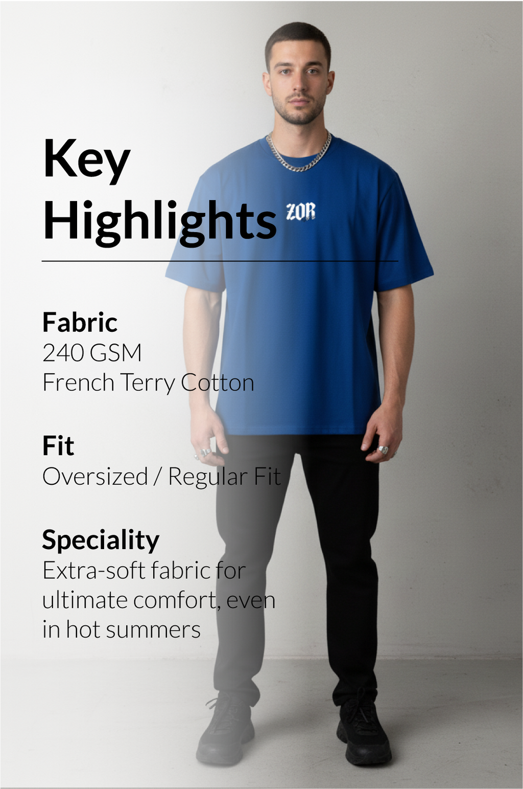 Willpower Oversized Unisex T-Shirt