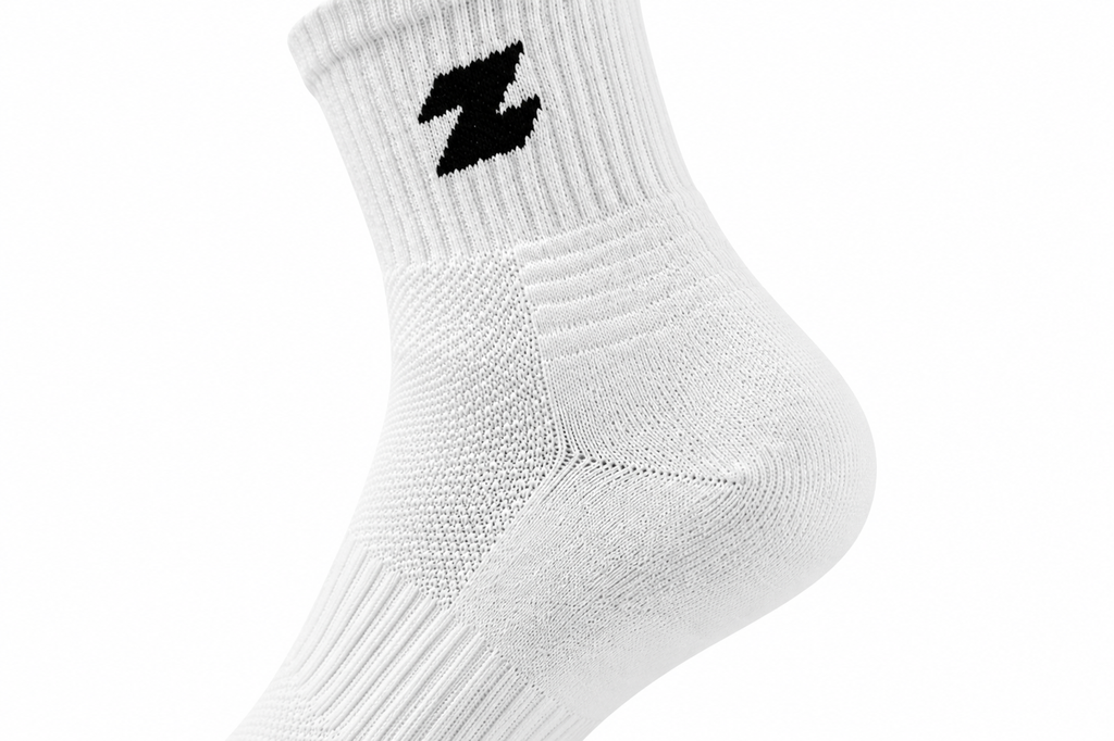 ZOR Performance Socks – Wear The Strength | White