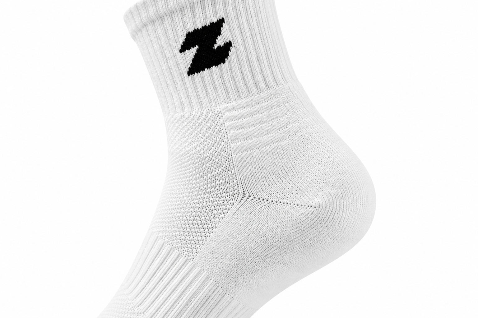 ZOR Performance Socks – Wear The Strength | White