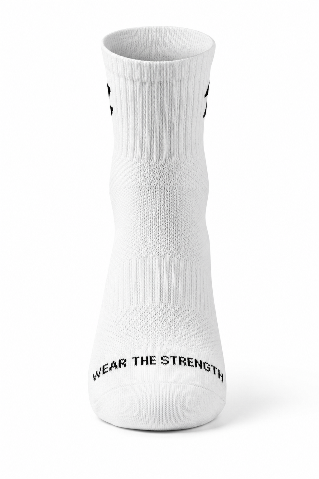 ZOR Performance Socks – Wear The Strength | White
