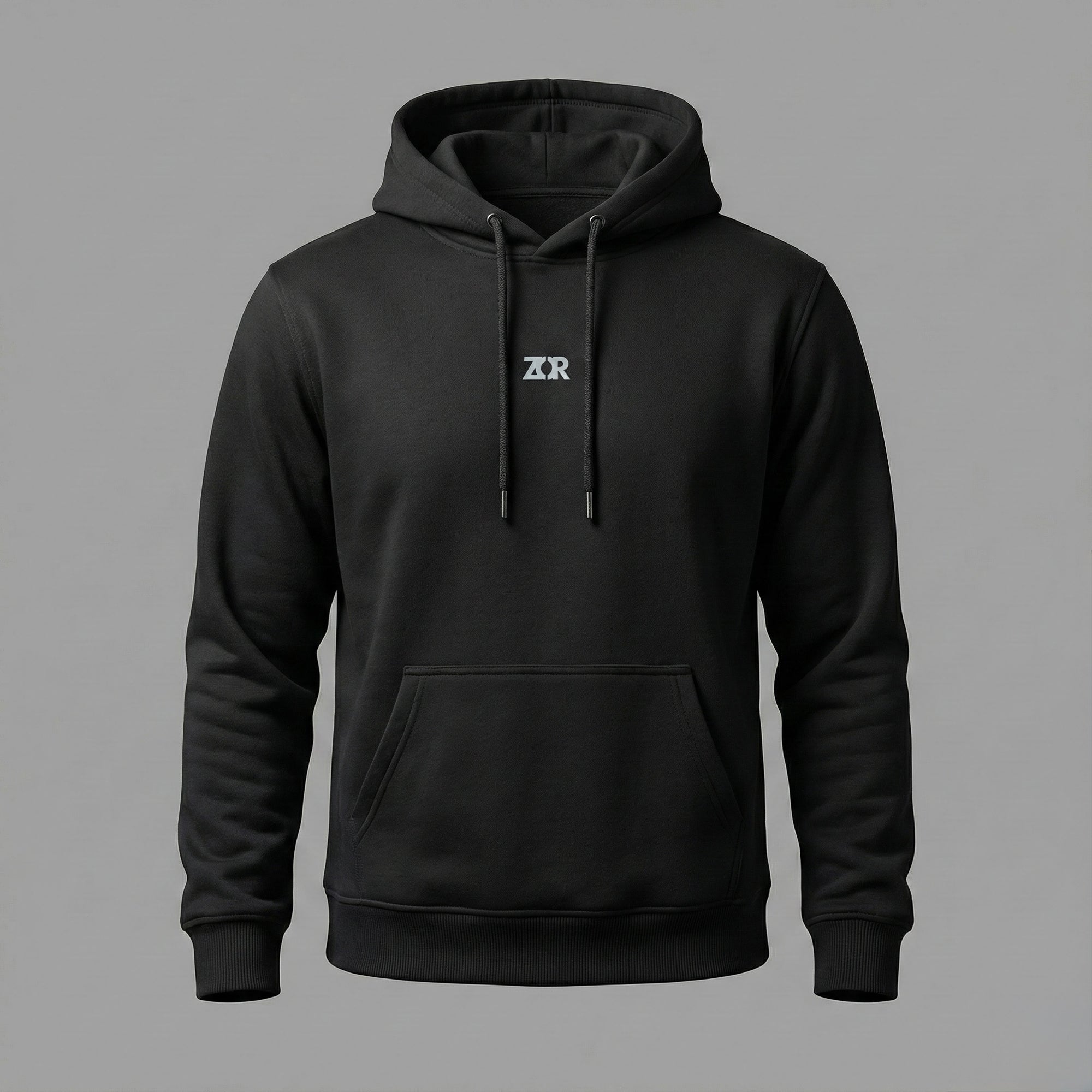 ZOR Signature Heavyweight Hoodie - Jet Black