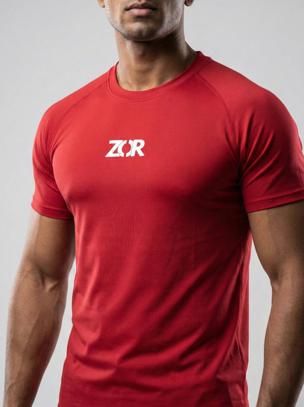 Red Half-Sleeve Compression