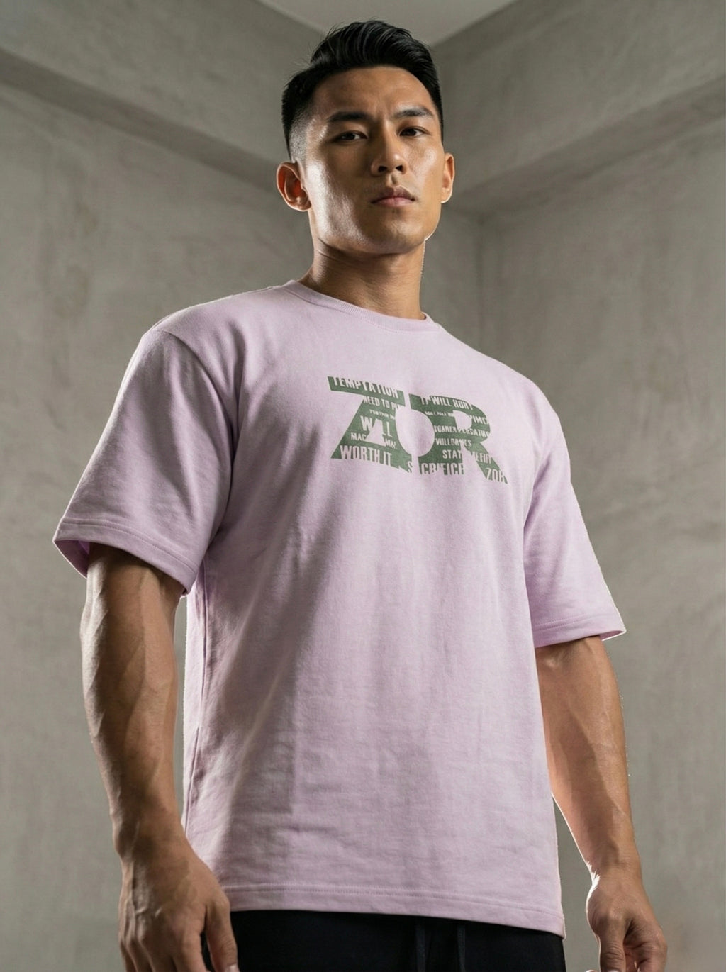 ZOR Lavender Oversized Training T-Shirt (Unisex)