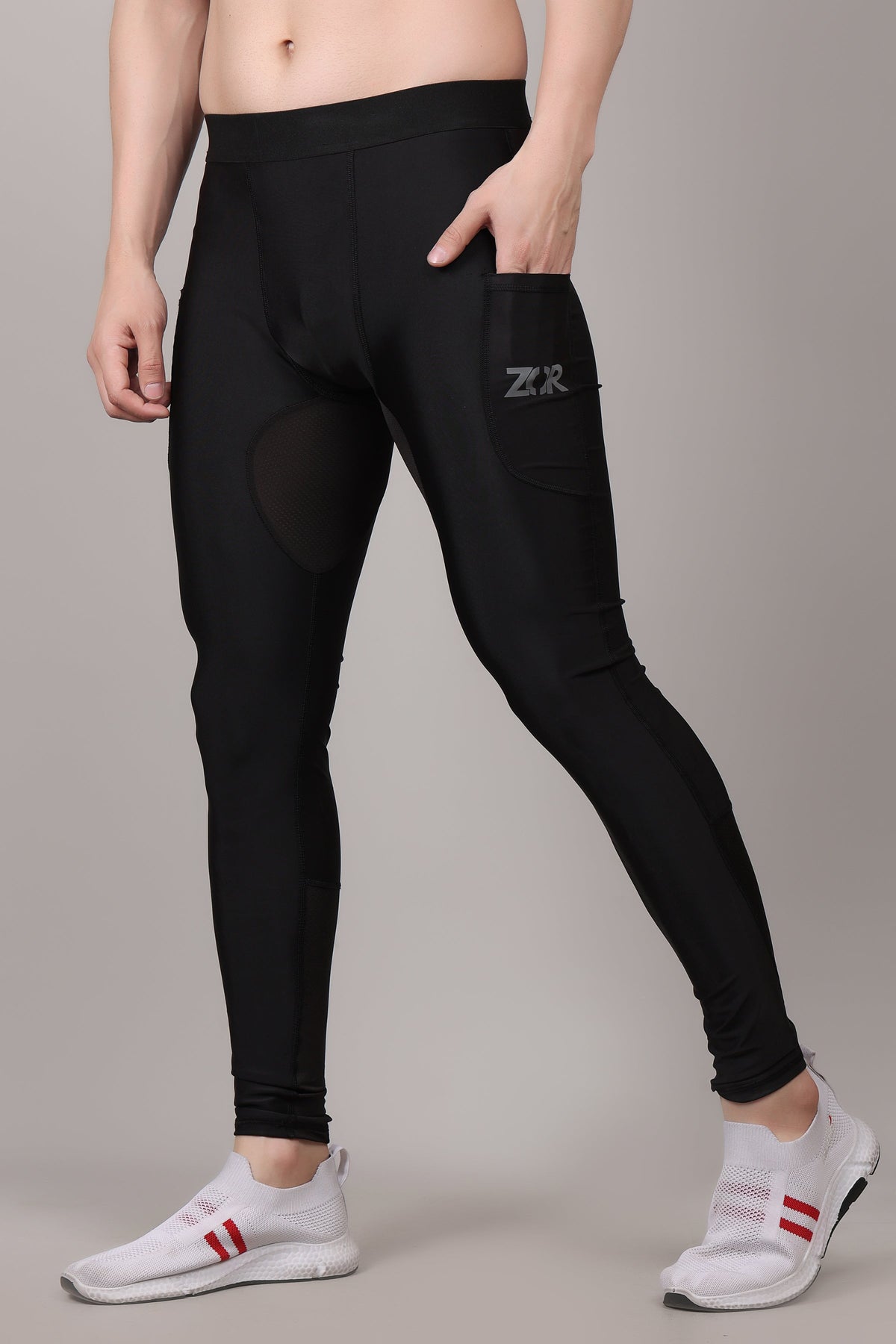 Black Compression Tights ZOR Activewear