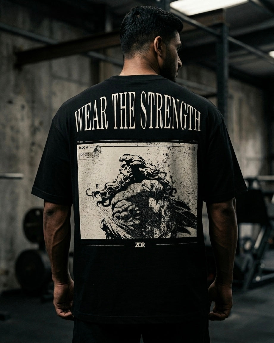 ZOR Oversized Training T-shirt - Wear The Strength