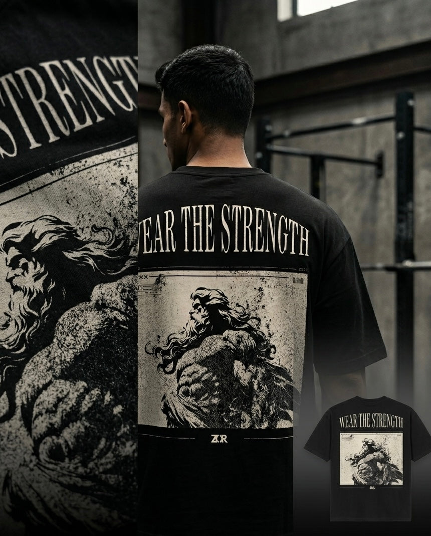 ZOR Oversized Training T-shirt - Wear The Strength