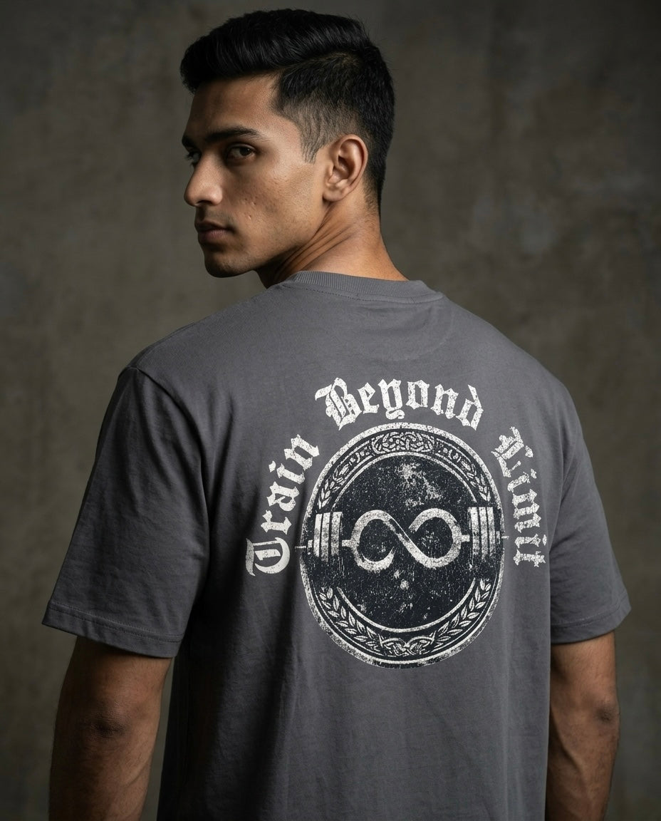 Train Beyond Limit Oversized Training T-Shirt