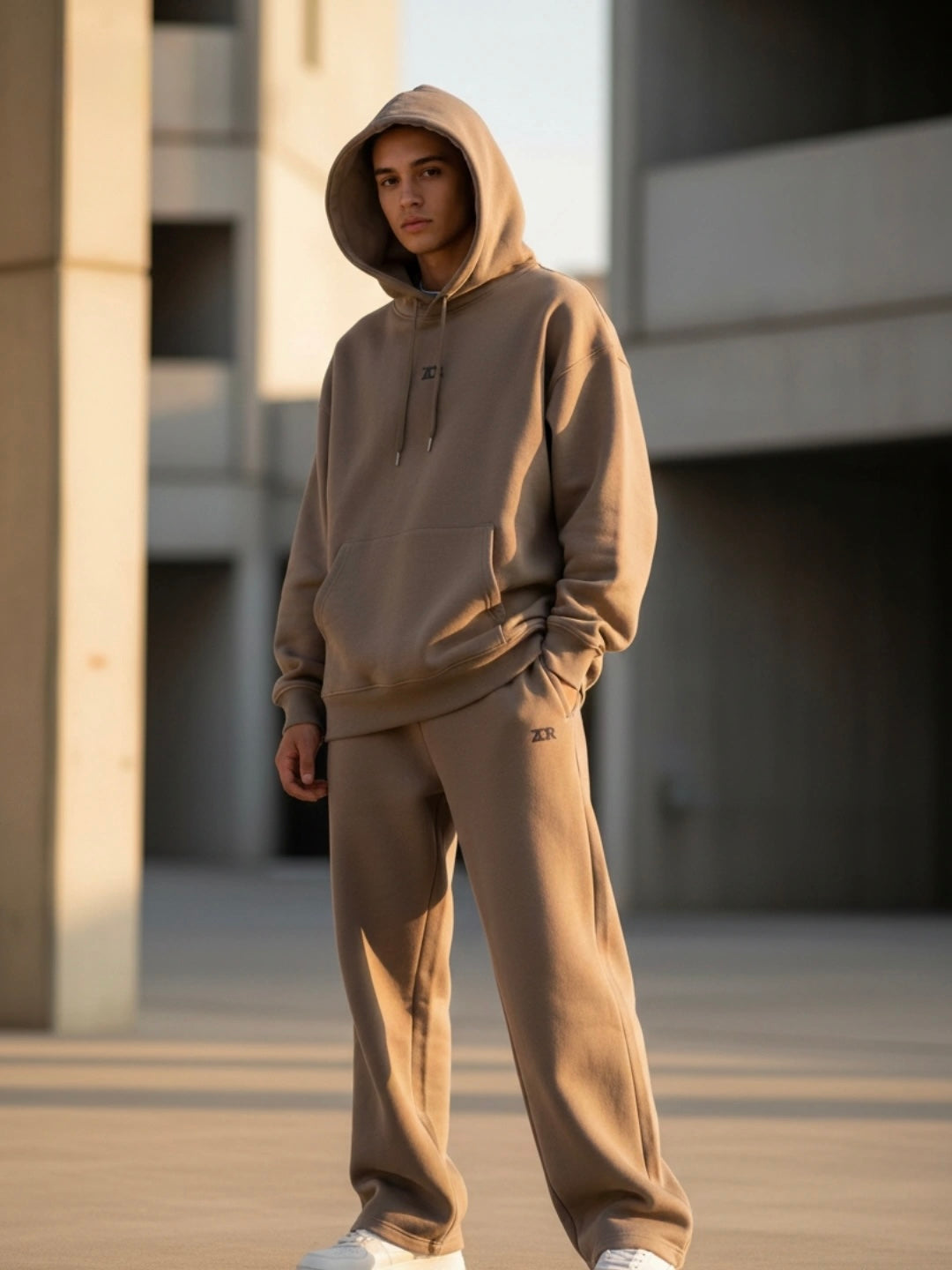 ZOR Signature Heavyweight Hoodie - Sand
