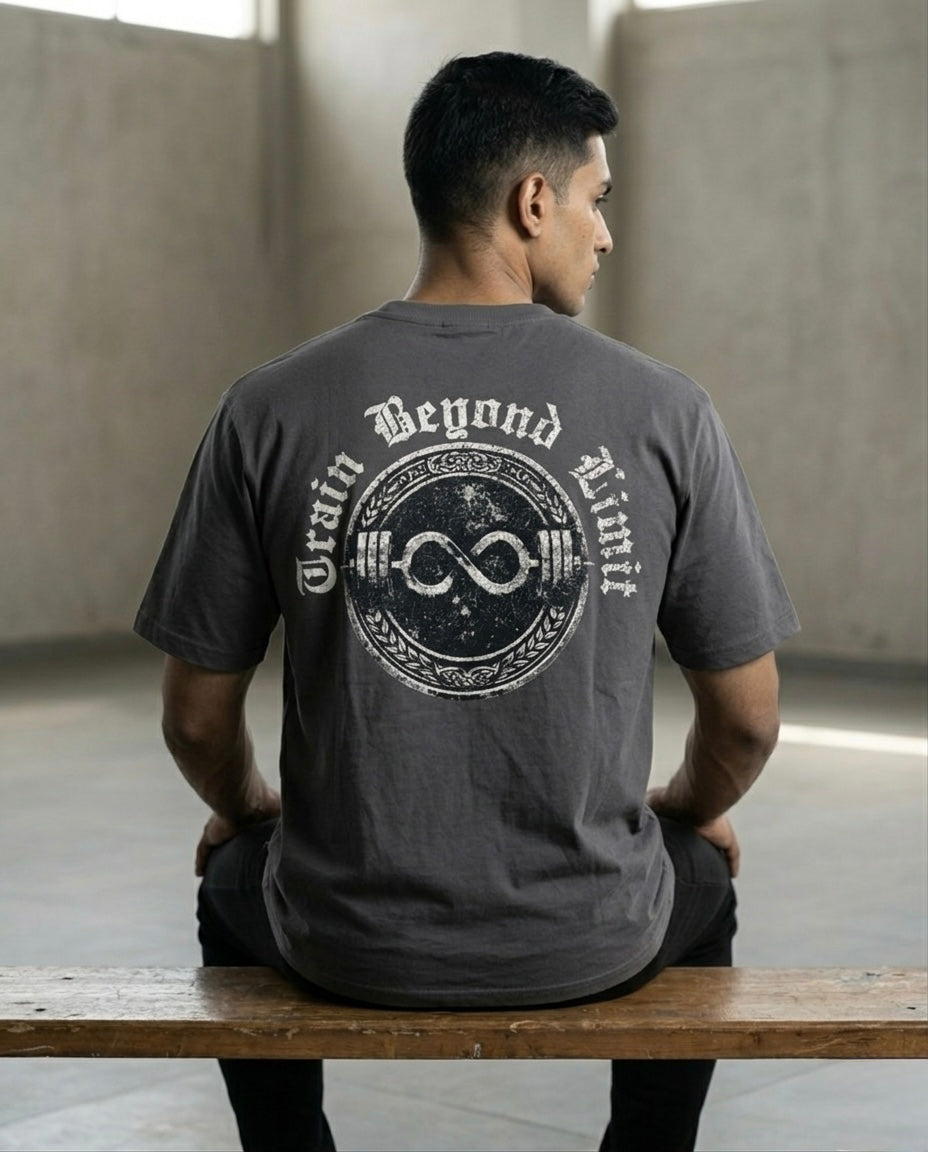 Train Beyond Limit Oversized Training T-Shirt