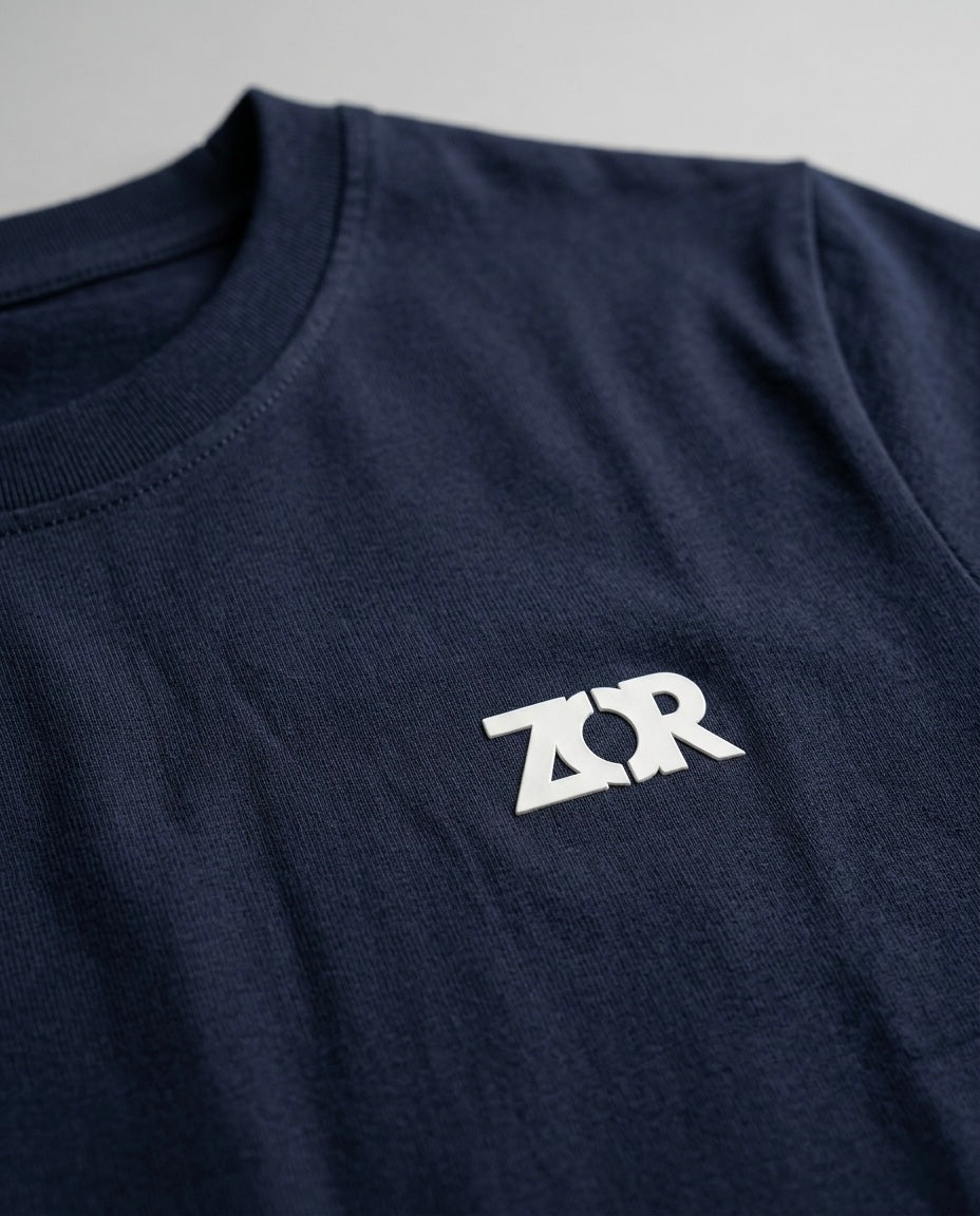 Navy Fitted T-Shirt for Training (Men)