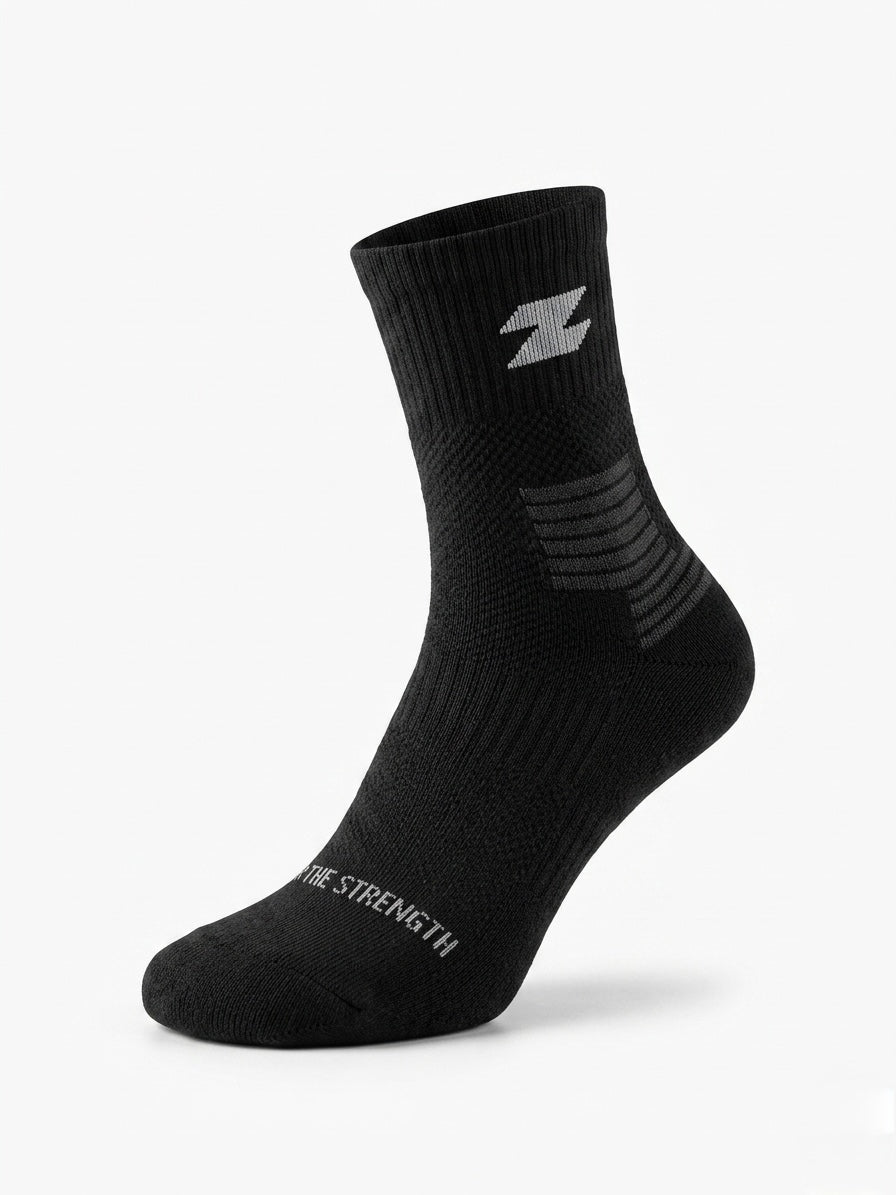 ZOR Performance Socks – Wear The Strength | Black