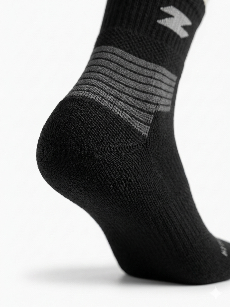 ZOR Performance Socks – Wear The Strength | Black