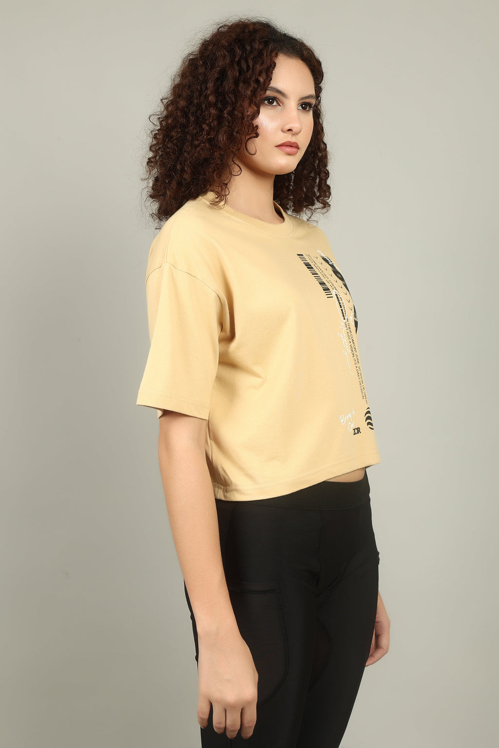 Powerlifting Oversized Crop-Top ZOR Activewear