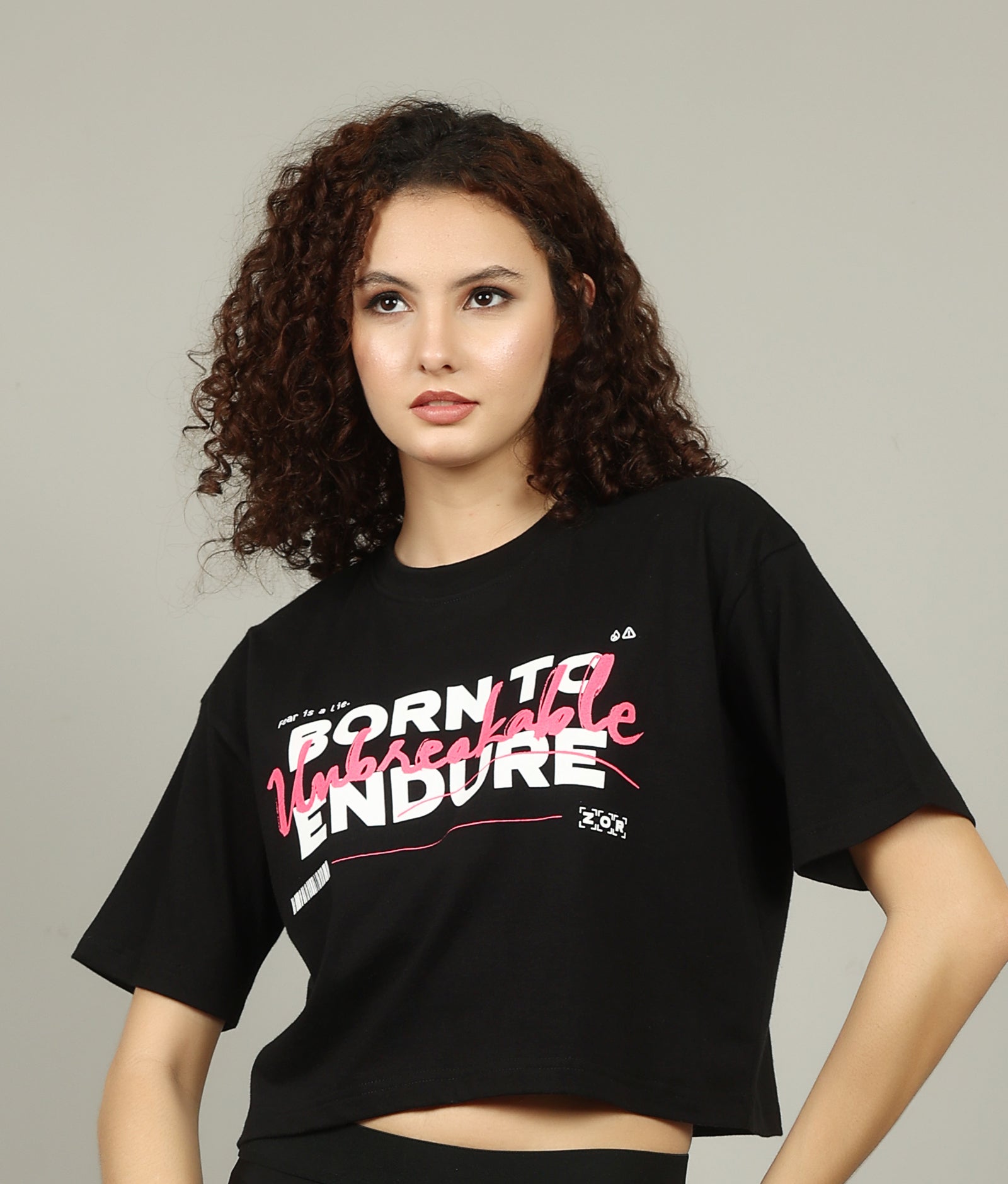 Unbreakable Oversized Crop-Top ZOR Activewear