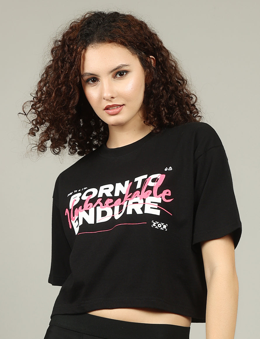 Unbreakable Oversized Crop-Top ZOR Activewear