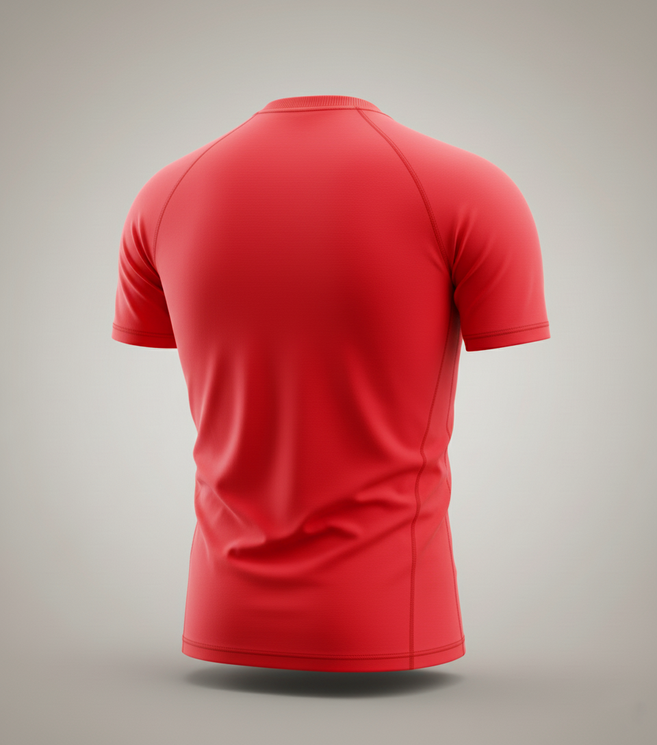 Red Half-Sleeve Compression
