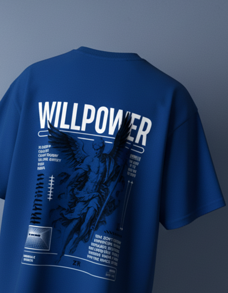 Willpower Oversized Unisex T-Shirt